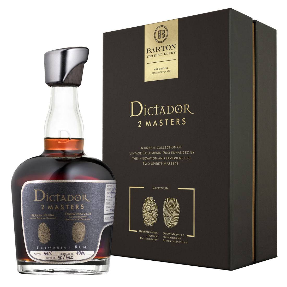 Dictador 2 Masters 1979/1982 Barton Straight Rye Rum at CaskCartel.com