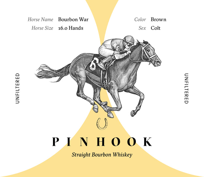 Pinhook Vertical Series 'Bourbon War' 7 Year Old Unfiltered Straight Rye Whiskey