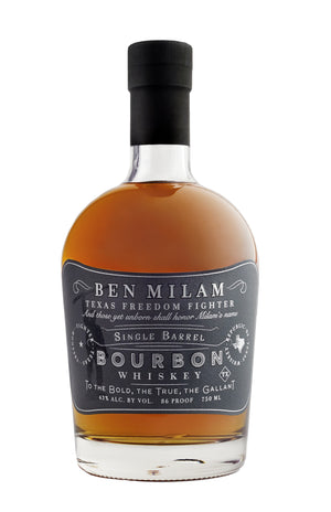 Ben Milam Single Barrel Straight Bourbon Whiskey - CaskCartel.com