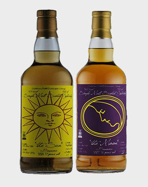 Bowmore 1996/1997 “The Sun and The Moon” Set Whisky - CaskCartel.com
