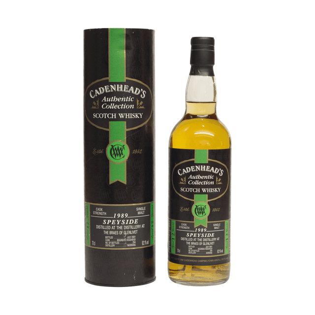 Strathisla-Glenlivet 12 Year Old (D.1989, B.2002) Cadenhead’s Scotch Whisky | 700ML at CaskCartel.com