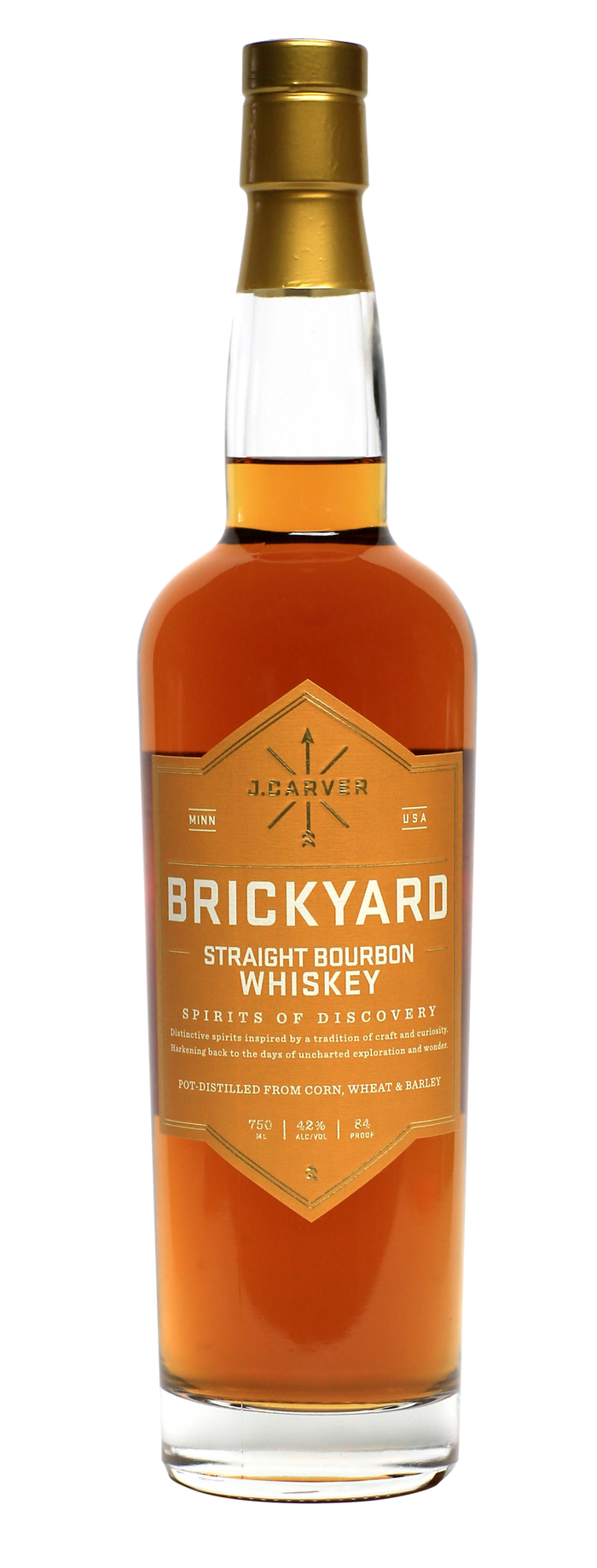 J. Carver Brickyard Straight Bourbon Whiskey