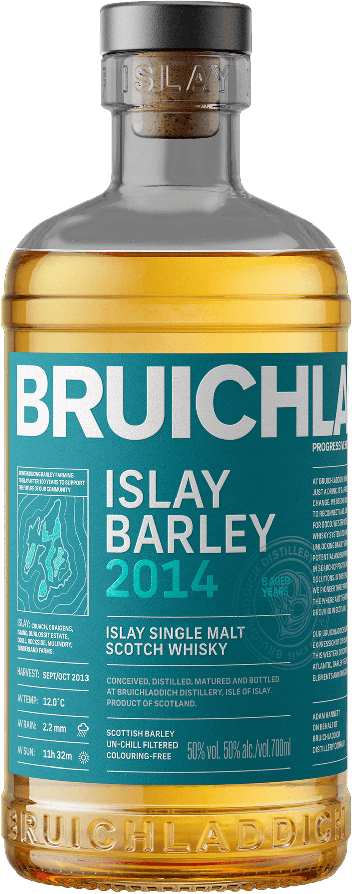 Bruichladdich Islay Barley 2014 8 Year Old Whisky | 700ML