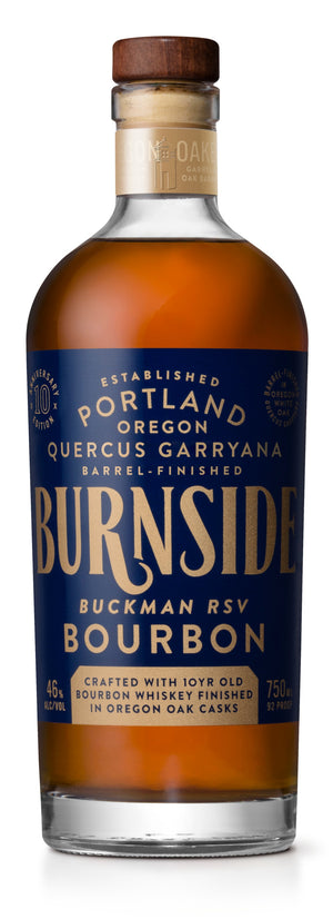 Burnside Buckman RSV Portland Oregon Quercus Garryana Twice Barrel Reserve Tasters Club Whiskey at CaskCartel.com