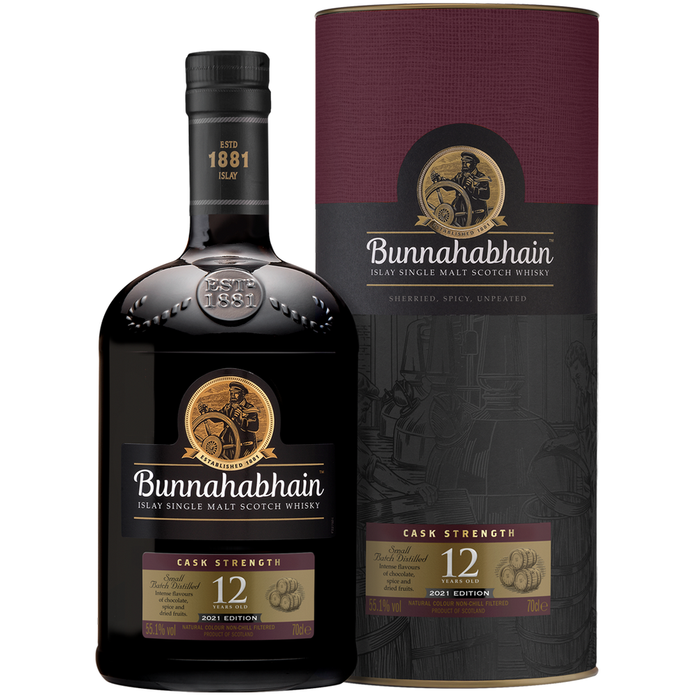 Bunnahabhain 12 Year Old Cask Strength 2022 Edition Scotch Whisky | 700ML at CaskCartel.com