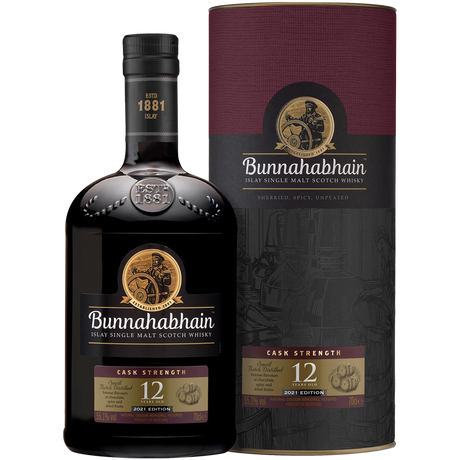 Bunnahabhain 12 Year Old Cask Strength 2022 Edition Scotch Whisky | 700ML at CaskCartel.com