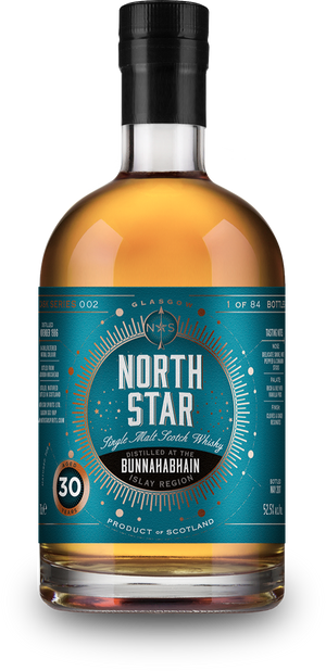 North Star Spirits Bunnahabhain 30 Year Old Single Malt Scotch Whiskey - CaskCartel.com