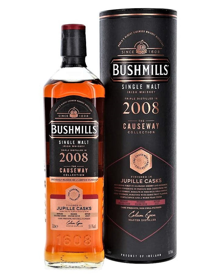 Bushmills 2008 (Bottled 2021) Causeway Collection Jupille Casks Irish Whiskey | 700ML