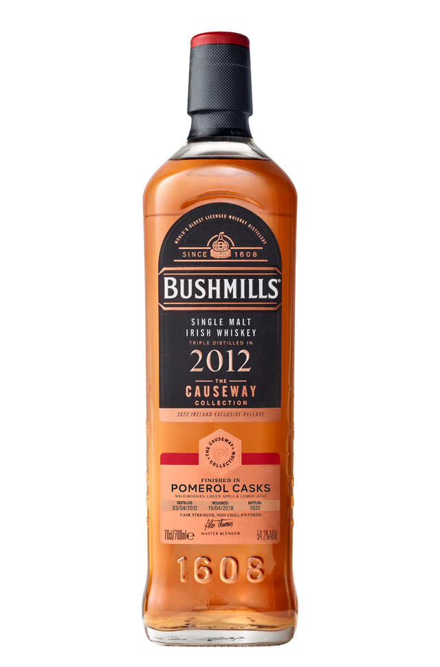 Bushmills Causeway Collection 2012 Pomerol Cask Finish Irish Whiskey | 700ML at CaskCartel.com