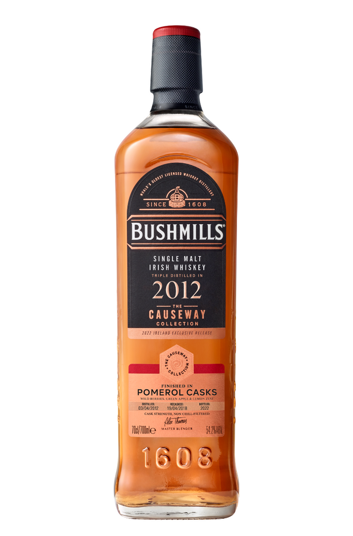 Bushmills Causeway Collection 2012 Pomerol Cask Finish Irish Whiskey | 700ML