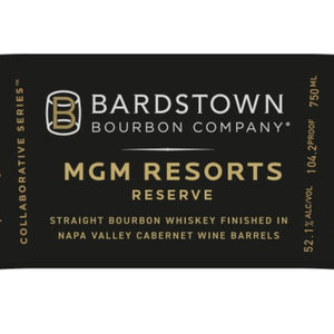 Bardstown Bourbon MGM Resorts Reserve Straight Bourbon Whiskey - CaskCartel.com