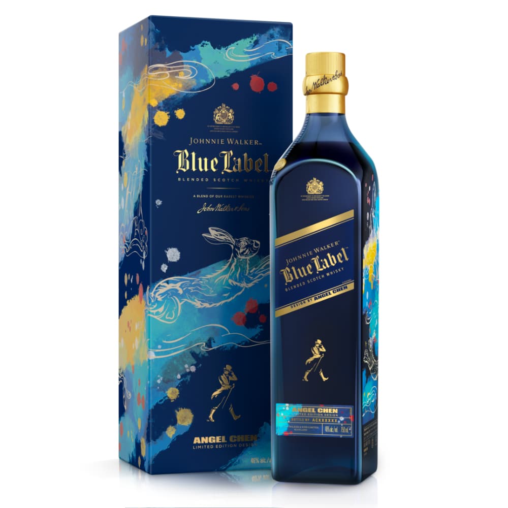 Johnnie Walker x Angel Chen Blue Label CNY 2023 Blended Scotch Whiskey at CaskCartel.com