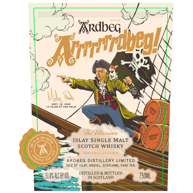Ardbeg Arrrrrrrdbeg 2020 Committee Release Islay Single Malt Scotch Whiskey at CaskCartel.com