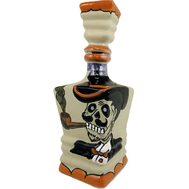 Dinastía Real Extra Añejo Ceramic Día De Muertos Bottle Tequila at CaskCartel.com