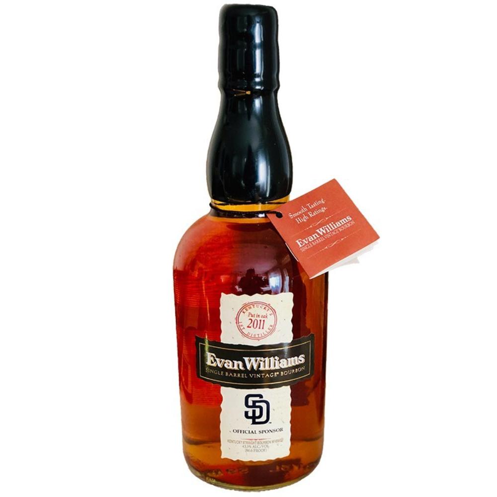 Evan Williams Single Barrel San Diego Padres Bourbon Whiskey at CaskCartel.com
