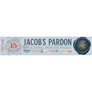 Jacob’s Pardon 15 Year Old Single Barrel No. 37 American Whiskey - CaskCartel.com