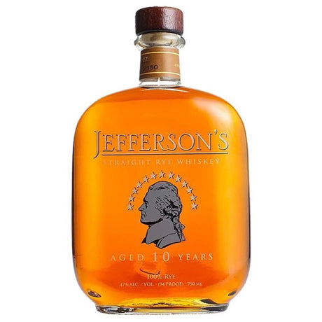 Jefferson’s 10 Year Old Rye Whiskey at CaskCartel.com