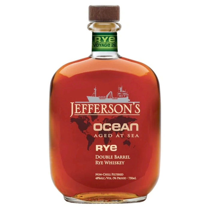 Jefferson's Ocean Aged at Sea Rye Voyage 26 Double Barrel Whiskey