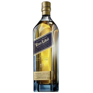Johnnie Walker Blue Label 'Retirement is The Beginning' Engraved Bottle Scotch Whisky at CaskCartel.com