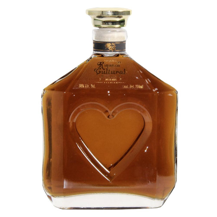 Riqueza Cultural Extra Anejo Ruby Heart Tequila