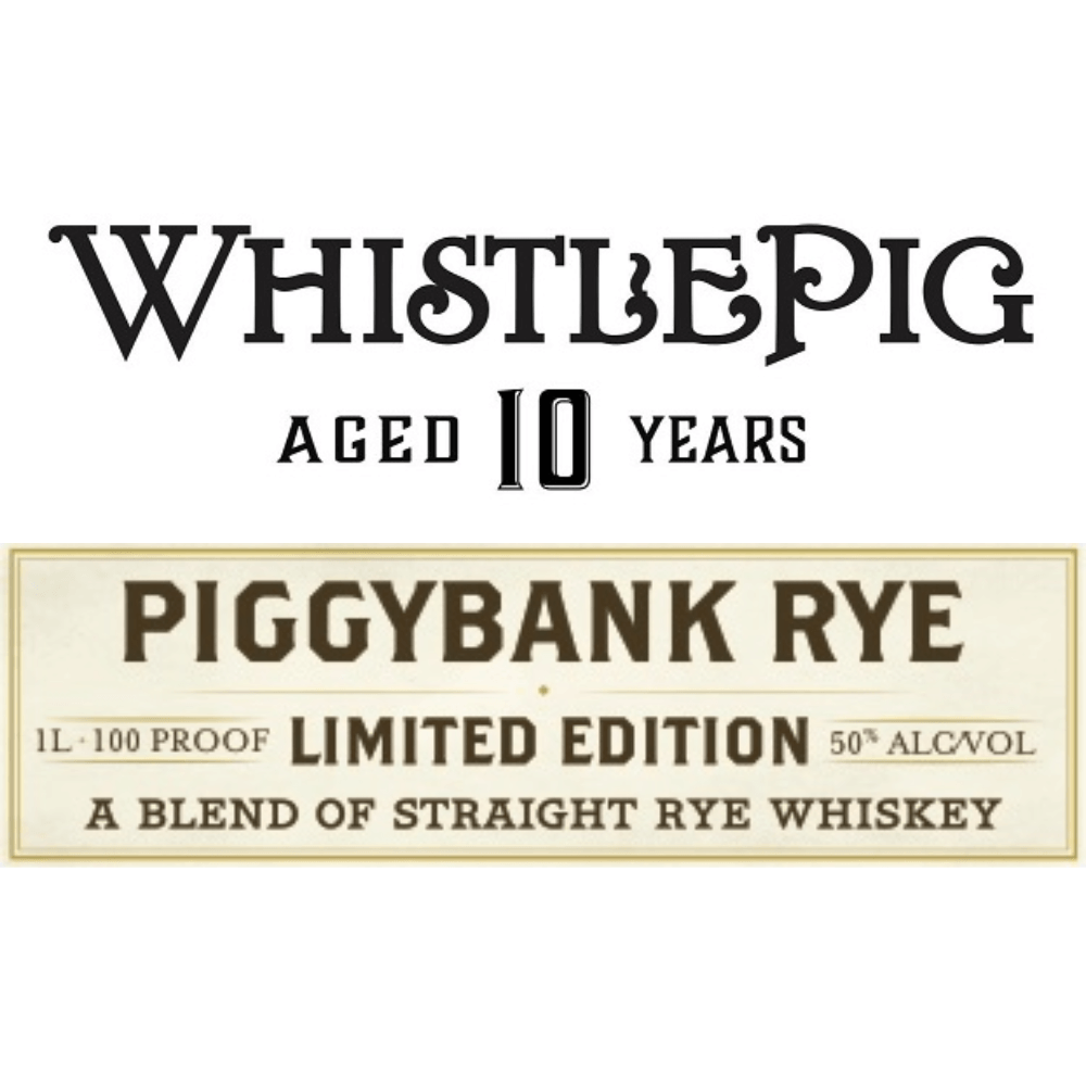 WhistlePig PiggyBank 10 Year Old Rye Whiskey at CaskCartel.com