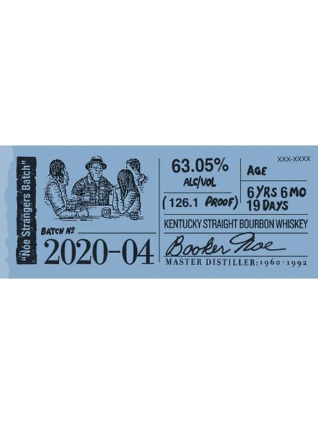 Booker’s "Noe Strangers Batch" Batch No. 2020-04 Straight Bourbon Whiskey - CaskCartel.com