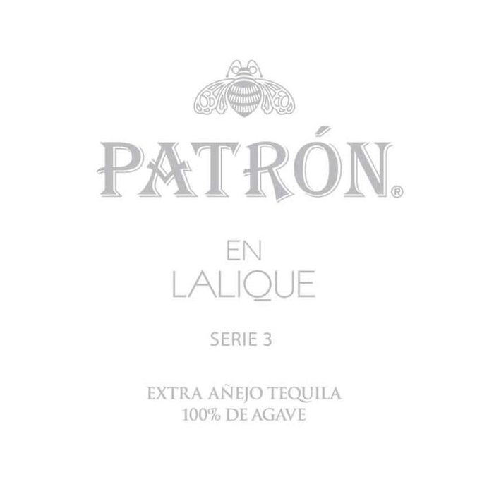 Patron en Lalique Serie 3 Tequila