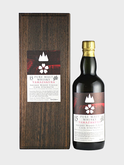 Yamazakura 15 Year Old Sherry Wood Finish Cask Strength Whisky - CaskCartel.com
