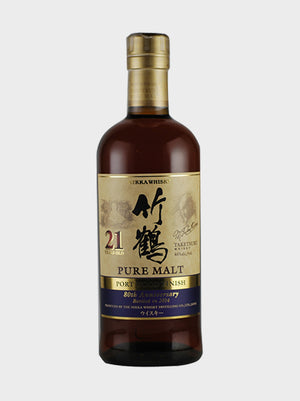 Nikka Taketsuru 21 Year Old 80th Anniversary Port Wood Finish Whisky | 700ML at CaskCartel.com