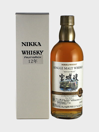 Nikka Whisky “Miyagikyo” Fruity & Rich 12 Year Old Whisky | 500ML