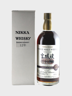 Nikka Miyagikyo 12 Year Old Sherry & Sweet Whisky | 500ML at CaskCartel.com