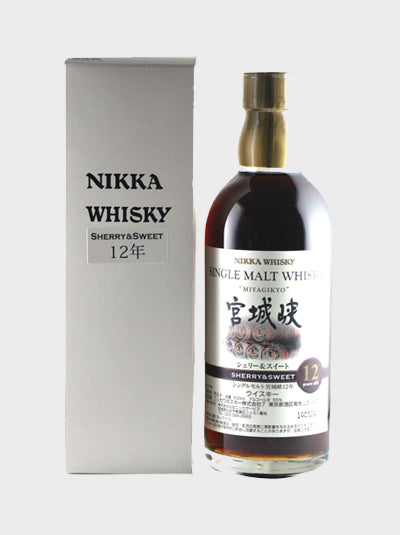 Nikka Miyagikyo 12 Year Old Sherry & Sweet Whisky | 500ML