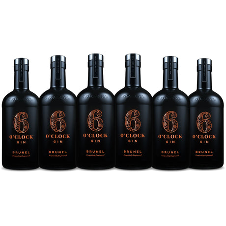 6 O'Clock Brunel Edition Gin (6) Bottle Bundle at CaskCartel.com