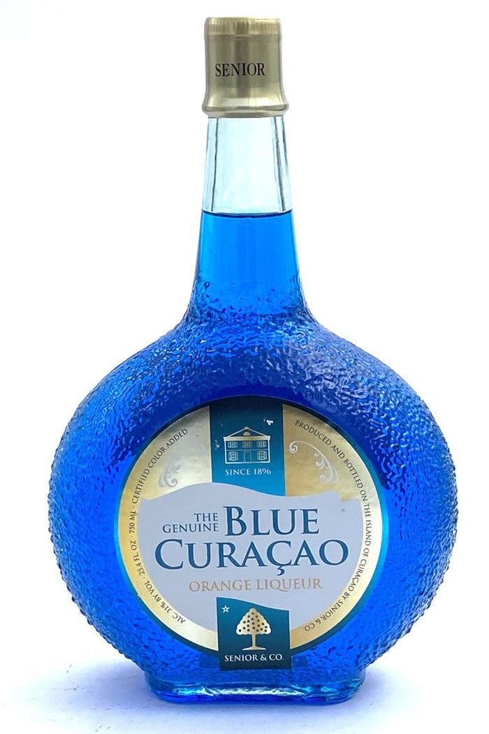 Senior & Co. The Genuine Curacao Blue Orange Liqueur