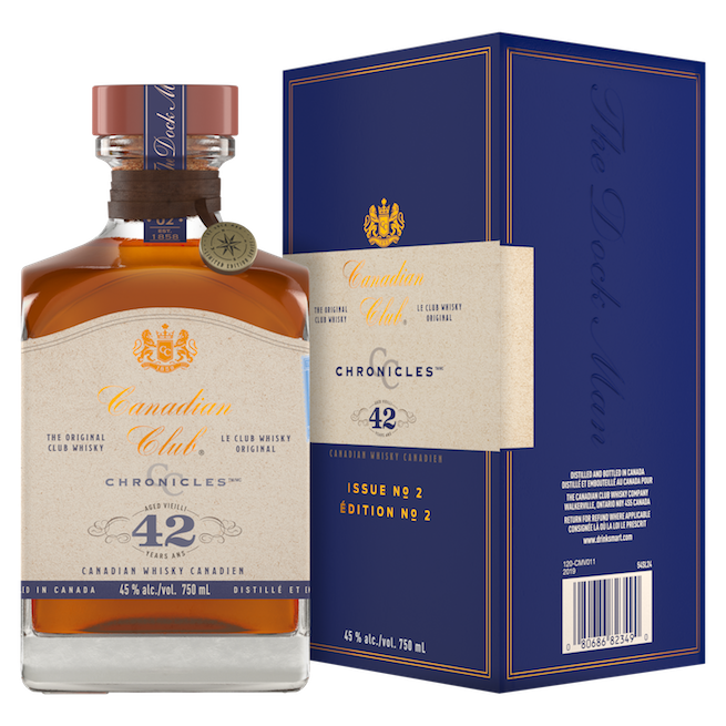 Canadian Club Chronicles 42 Year Old Whiskey - CaskCartel.com