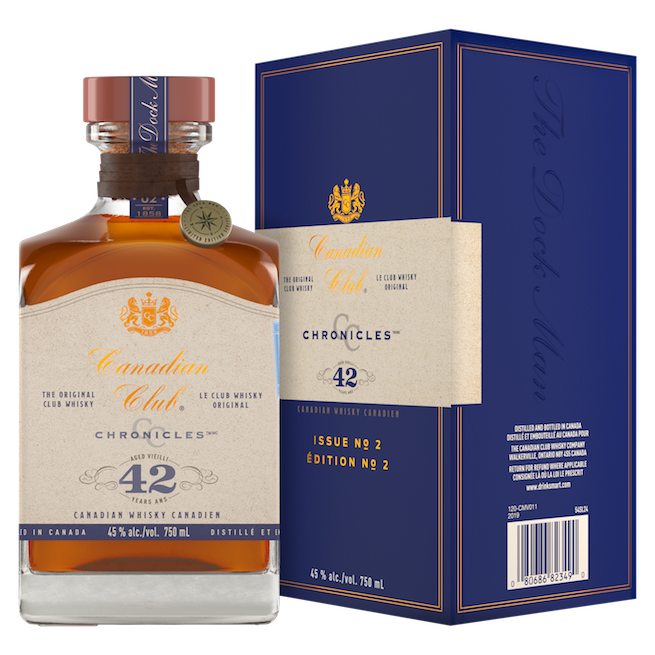 Canadian Club Chronicles 42 Year Old Whiskey
