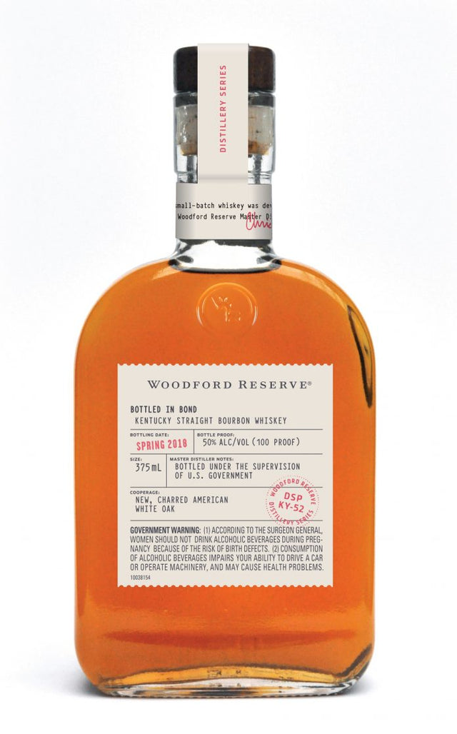 Woodford Reserve Bottled in Bond Bourbon Spring 2018 Kentucky Straight Bourbon Whiskey at CaskCartel.com