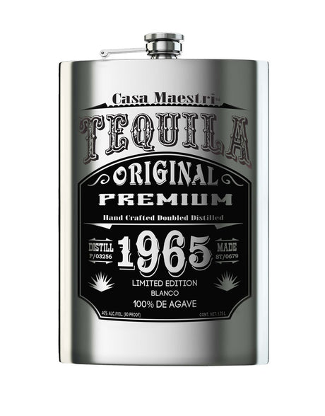 Casa Maestri Flask Edition Blanco Tequila | 1.75L at CaskCartel.com