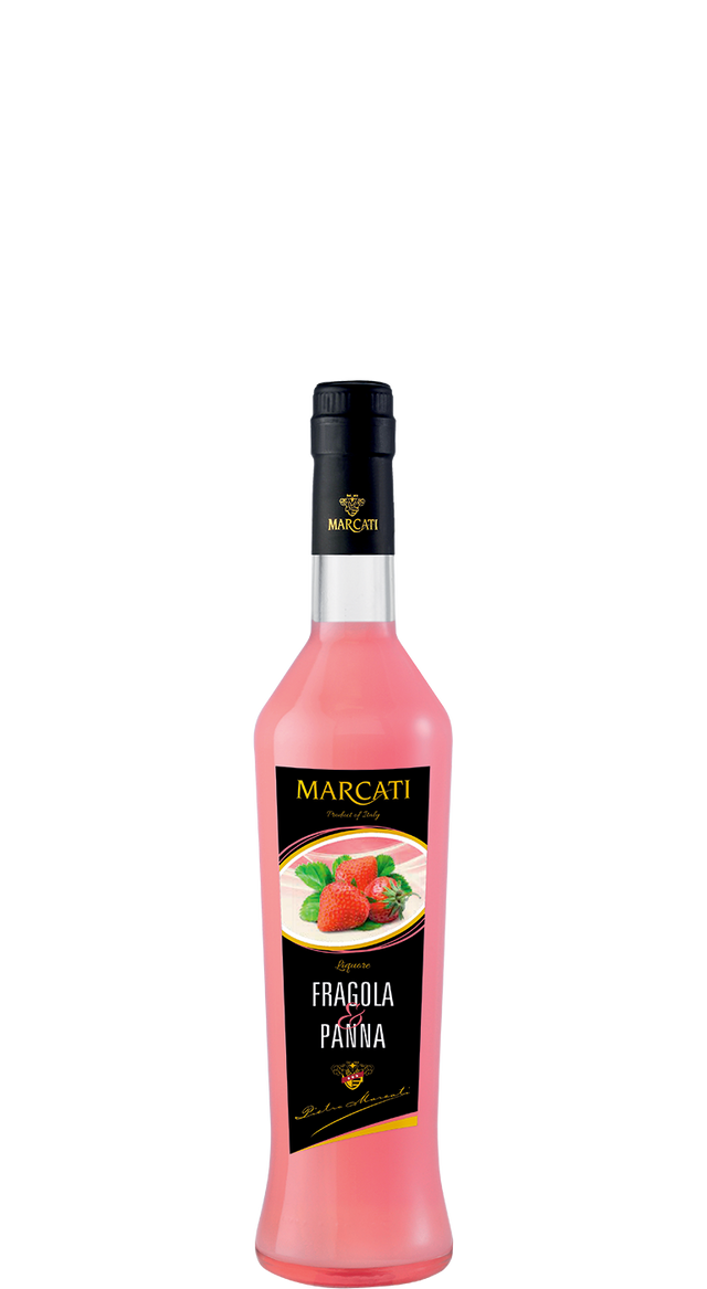 Marcati Fragola Panna Cream Liqueur | 500ML at CaskCartel.com