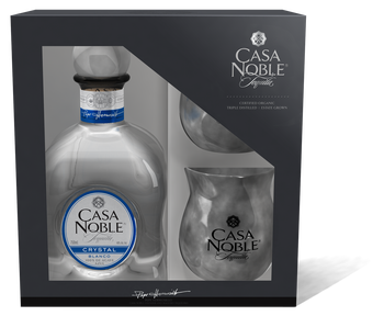 Casa Noble Crystal Tequila W/Rocks Glass