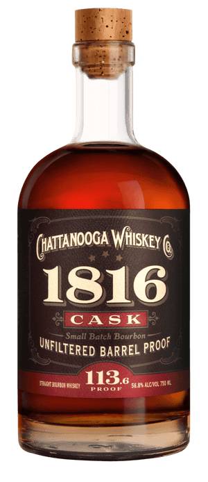 Chattanooga 1816 Cask Small Batch Unfiltered Barrel Proof Bourbon Whiskey - CaskCartel.com