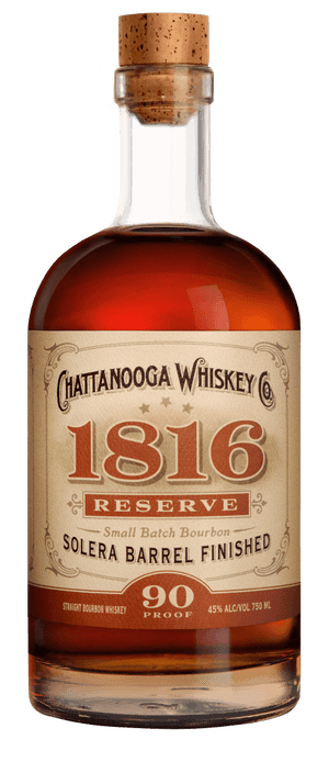 Chattanooga 1816 Reserve Small Batch Solera Barrel Finished Bourbon Whiskey - CaskCartel.com