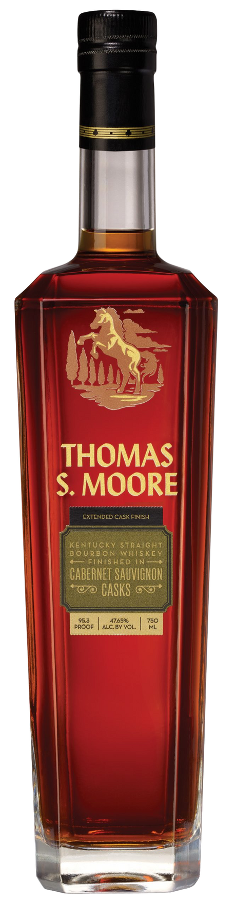 Thomas S Moore Caberne Sauvignon Cask Bourbon Whiskey at CaskCartel.com