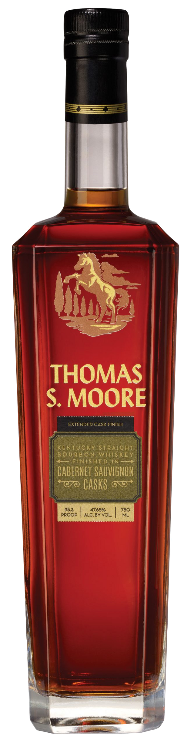 Thomas S Moore Caberne Sauvignon Cask Bourbon Whiskey at CaskCartel.com