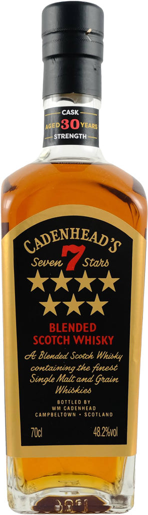 Cadenhead Seven Stars 30 Year Old Blended Scotch Whisky | 700ML at CaskCartel.com