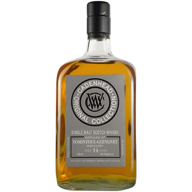 Cadenhead's Tomintoul 14 Year Old ex Refill Sherry Unchillfiltered Scotch Whisky at CaskCartel.com
