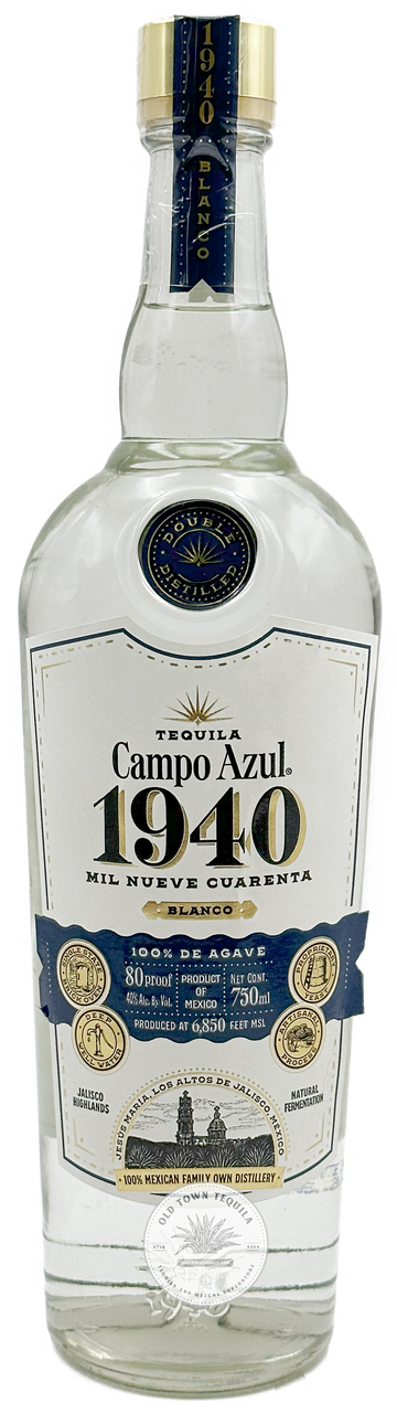 Campo Azul 1940 Blanco Tequila