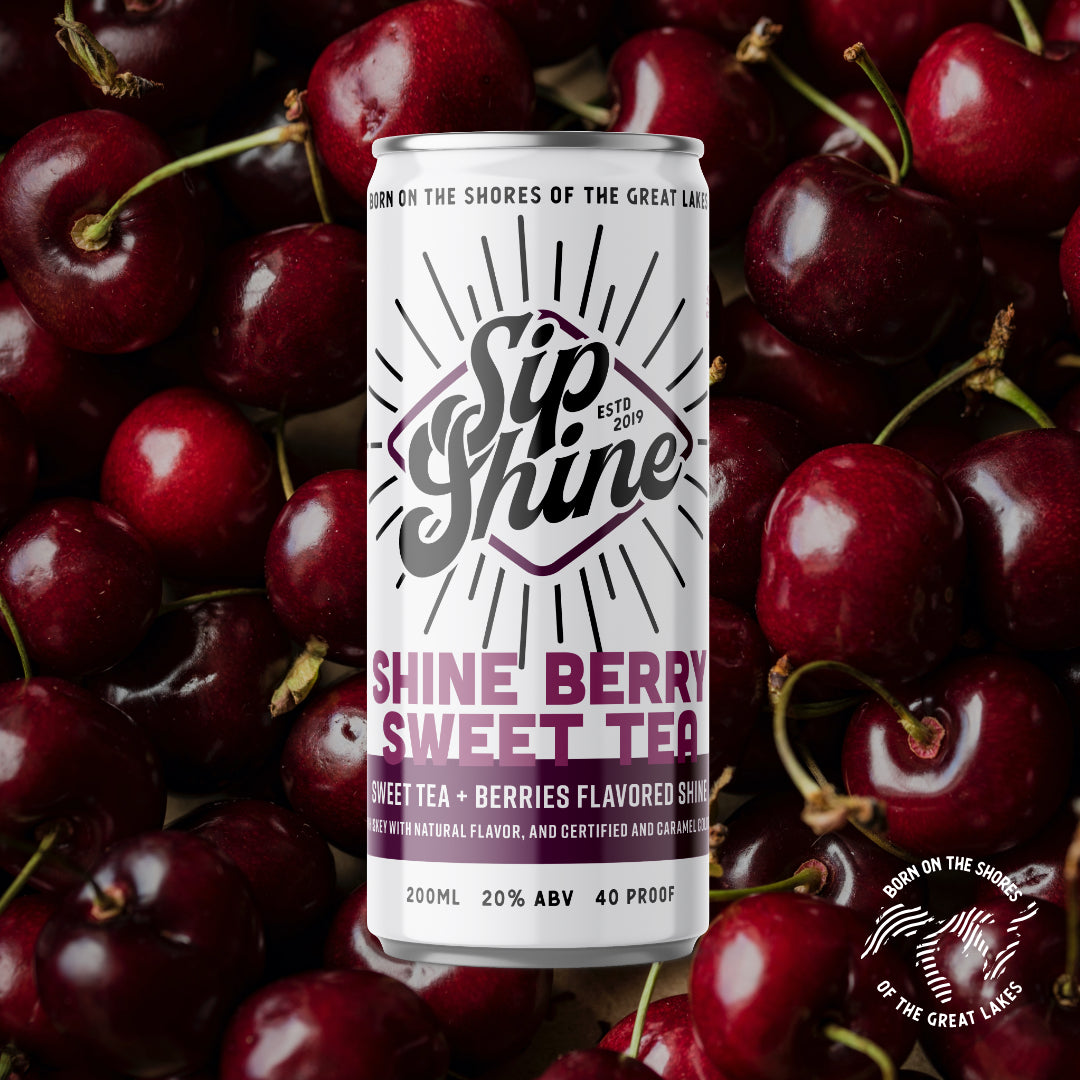 Sip Shine Shineberry Sweet Tea | 4-Pack 200ml at CaskCartel.com 4