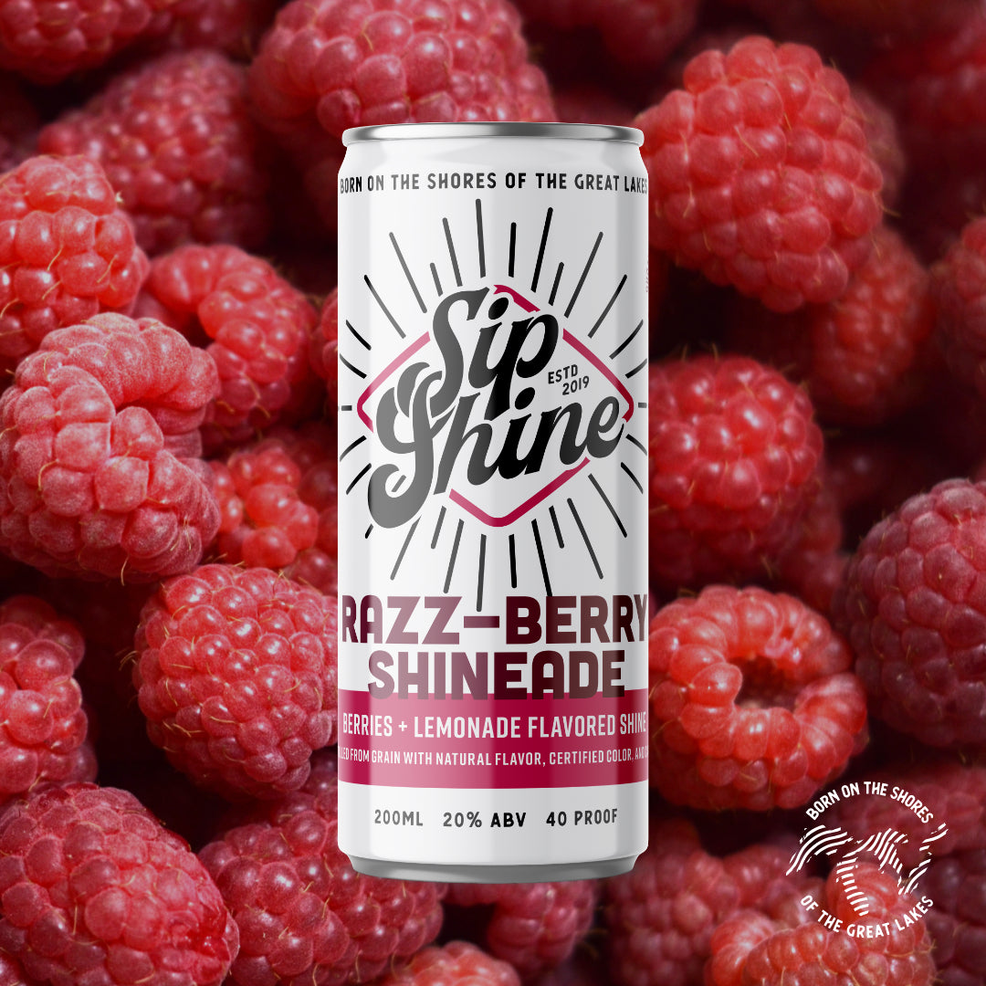 Sip Shine Razz-Berry Shineade | 4-Pack 200ml at CaskCartel.com 3