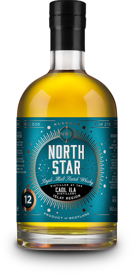 North Star Spirits Coal Ila 12 Year Old Single Malt Scotch Whiskey - CaskCartel.com